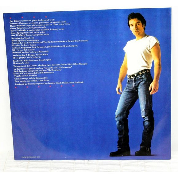 1984 Bruce Springsteen Born in the USA 12" Vinyl Album LP Columbia Record Rock - Picture 4 of 10